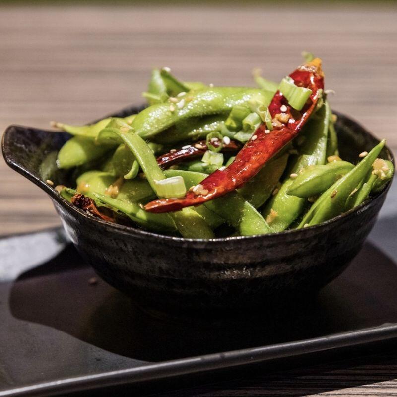 Wok Charred Edamame