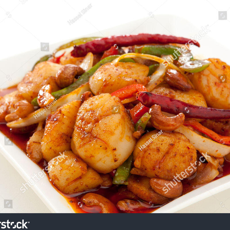 Kung Pao Scallops