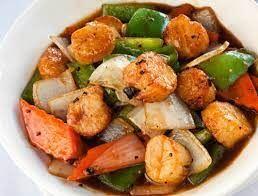 Scallops w/ Black Bean Sauce