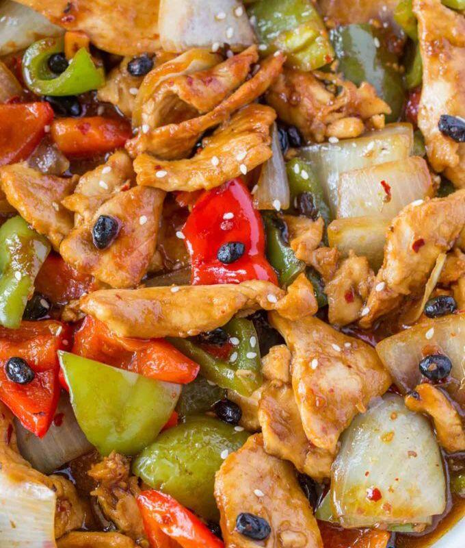 Chicken w/ Black Bean Sauce
