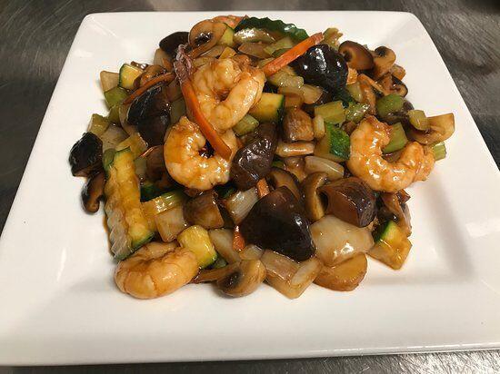 Shrimp w/ Mushrooms